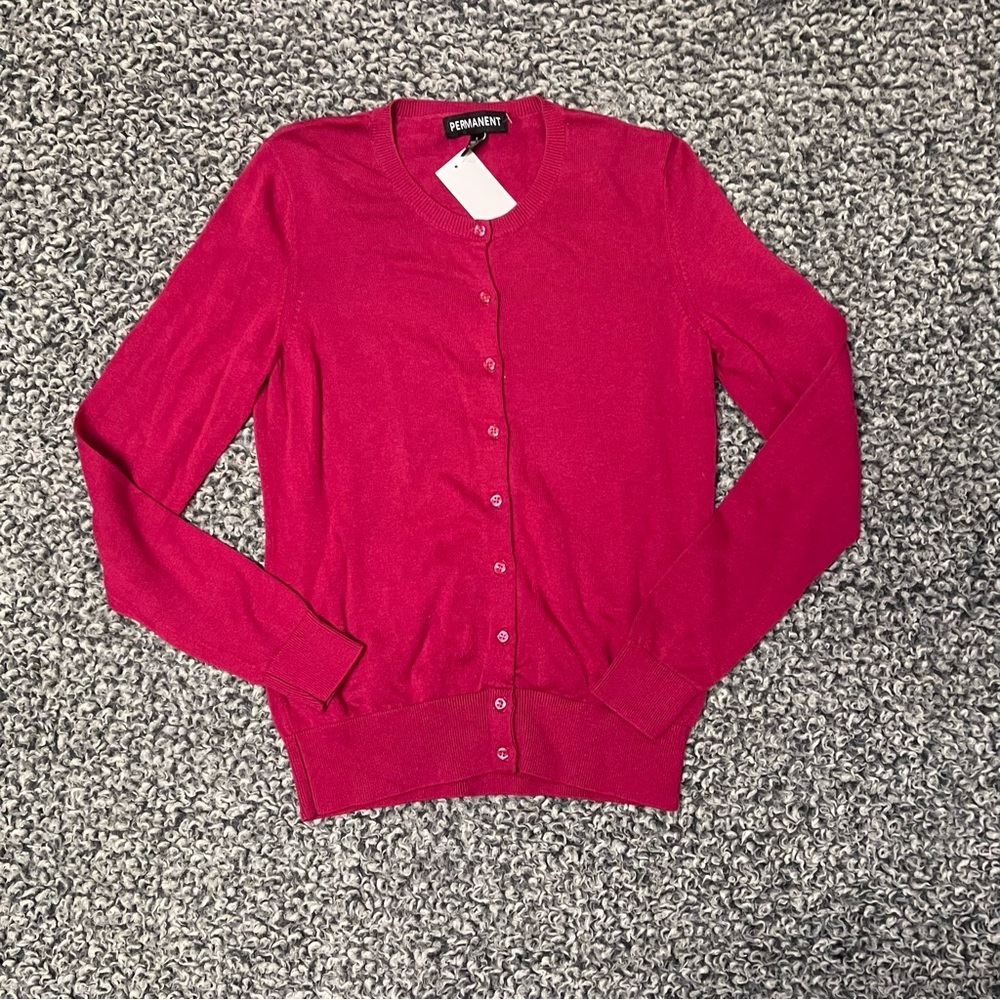 Pink Cardigan
